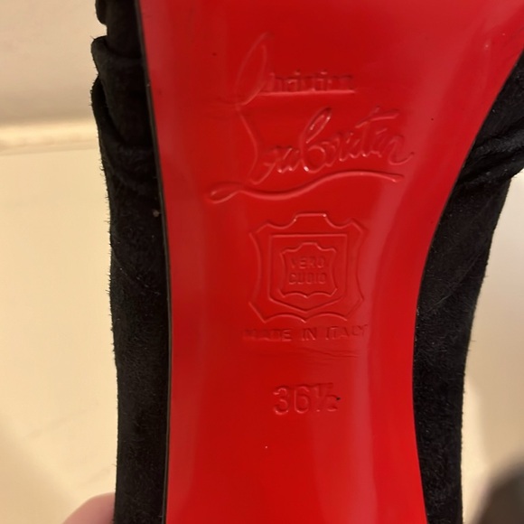 Christian Louboutin Greissimo Suede Pumps - Picture 10 of 12